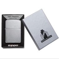 Zippo Windproof@ Lighter 1941 Replica Vintage Brushed Chrome