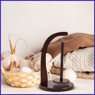 Yarn Holder Stand Wooden Yarn Storage Stand Rotatable Yarn Spindle Dispenser Stable Yarn Storage Sta