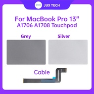 For Macbook Pro Retina 13'' A1706 A1708 Trackpad Touchpad with Cable 2016 2017 Year Silver Gray Colo