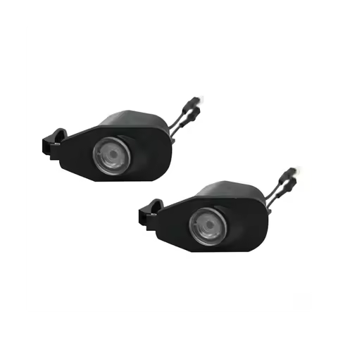 ForFor ford Mustang 2013-2022 LED Side Puddle Laser-Rearview Mirror Puddle Welcome Courtesy Logo Lig
