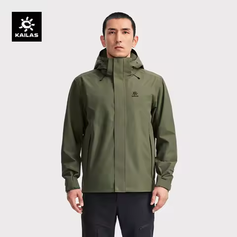 KAILAS Windhunter Jacke for Men Outdoor Waterproof Hooded Coat Mountaineering Jacket Women Breathabl