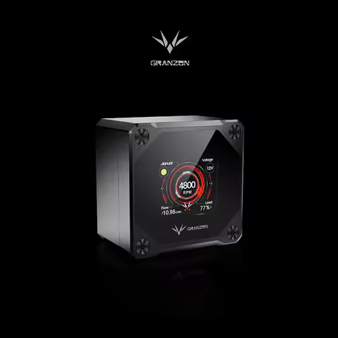 Granzon GFM III PWM DDC Water Pump , For PC Water Cooling , Digital Display Wireless Speed Control ,
