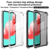 三星 Samsung Galaxy A32 5G --  IMAK 全包防摔軟套-氣囊版 (四角加厚 TPU) 透明 手機軟套 保護殼 +送 透明保護膜 Mon貼 Shock-Resistant Ca