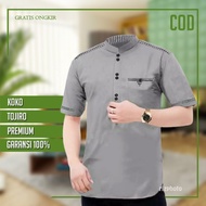 [Muslim Pria] Koko Tojiro Baju Koko Muslim Pria Pakaian Muslim Pria