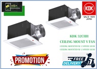 KDK 32CHH CEILING MOUNT V FAN WITH FREE EXPRESS DELIVERY