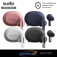 Sudio N3 Pro – ANC Earbuds, 30h Playtime, Eco Design Wireless Earbuds (1 Year Local Warranty)