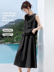 MOHANYIMEI | Blogger Recommended Summer Linen Women Suit