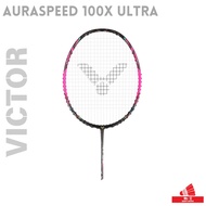 VICTOR HSBC BWF WORLD TOUR FINALS 2024 AURASPEED 100X ULTRA (Frame Only) FREE 1x FELET T-SHIRT