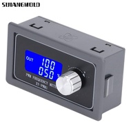 SIJIANGMOLD PWM Signal Generator, Adjustable Output DC 3.3V-30V Frequency Generator, Stable LCD Disp