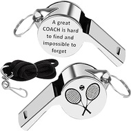 KEYCHIN Tennis Coach Whistle with lanyard A Great Coach is Hard to Find and Impossible to Forget Whistles Tennis Team Mom Gifts