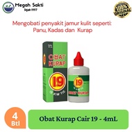 Obat Kurap Cair 19 - Obat Panu Pengganti Kalpanax 4 botol