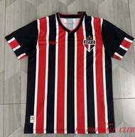 เสื้อออกไป Sao Paulo 24-25เสื้อแข่งฟุตบอลเสื้อกีฬา AAA