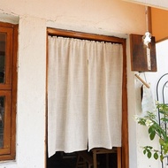 NOREN CURTAINS 1m-1m5-2m HIGH/ CURTAINS made of canvas fabric with vintage patterns. Japanese style 