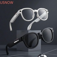 USNOW AI Smart Glasses, 2 in 1 AIMB-S1 Smart AI Glasses, Augmented Reality Real-time Translation Ant
