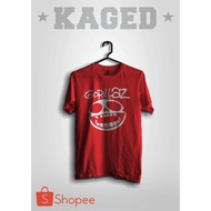 Gorillaz 3 Band T-Shirt Gorillaz T-Shirt, Music T-Shirt, RED Band T-Shirt