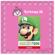 SG Seller ⚡ JAPAN ¥  Nintendo eShop Gift Card Credit