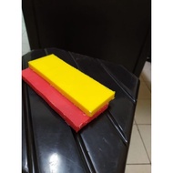 MERAH Red PE Nylon Yellow/ 10mm 12x12cm Sheet Sheet/ (Polyethylene)