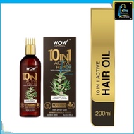 Wow 10 in 1  active hair oil 200ml