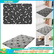 In stock-Pet Feeding Mat-Absorbent Dog Food Mat-Dog Mat for Food and Water-No Stains Quick Dry Dog Water Dispenser Mat