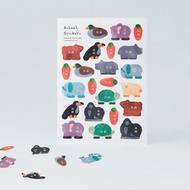 防水姓名貼、姓名貼、防水抗撕、客製化貼紙【走走動物園】