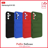 yitai yc29 puffer case samsung a14 5g a24 4g a34 5g samsung a54 5g - ss a14 5g hijau tua