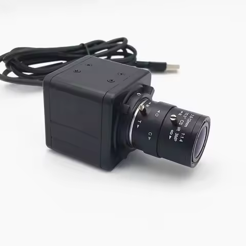 Industrial 5MP 2592x1944 Global Shutter Sensor RGB Vision USB2.0 Box Camera 2.8-12MM CS Lens