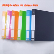 A4 3 Ring Binder 3-D Binder Folder Document Organizer Binding Cover Page Separator 26x31x3.5CM