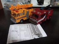 transformers 變形金剛G1 Inferno , Grapple 地獄火，地出(2隻不散)