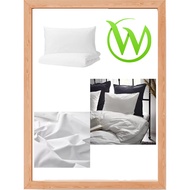 KATUN Duvet cover and cotton pillowcase, max wash, comfortable, DVALA Duvet cover and pillowcase, wh