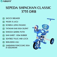 Nakami Sepeda Anak Roda Tiga Tricycle Shinchan Shock Sabilastore12