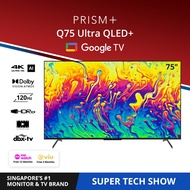 PRISM+ Q75 Ultra QLED+ | 4K AI Google TV | 75 inch TV