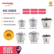 Pensonic Rice Cooker PRC-603 PRC-6E (0.6L) / PRC-1003 (1.0L) / PRC-1803 (1.8L) / PRC-2803 (2.8L) / P