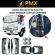 HINO 300 XZU720 / XZU730 Side Mirror Cover Chrome (1 Set) – HINO 300 Accessories Chrome Parts