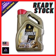 LUBREX 0W-20 Engine Oil Fully Synthetic Velocity Nano Plus 4L PERCUMA OIL FILTER