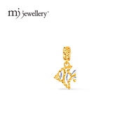 MJ Jewellery Gold Fish Charm P66 , 375 Gold & 916 Gold