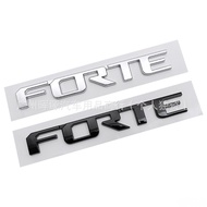 3D ABS FORTE Letter Emblem Sticker For KIA Forte Cerato 2018-2024 Rear Trunk Modification Badge Seda