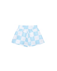 KLOSET Jacquard Print Dorothy Shorts (PS22-P001) กางเกงขาสั้นผ้าตาราง