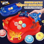 🔥Christmas gift🔥Luminous Battle Gyro Spinner Alloy Duel Top with Sparkle Light Interactive Multiplay