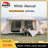 ARNO Camping Manual Tent 5-8 People outdoor khemah berkhemah 330*210*185cm Tents kemah camping