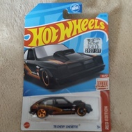 HOT WHEELS RED EDITION 76 CHEVY CHEVETTE