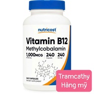 Nutricost Vitamin B12 1000mcg 240 tablets