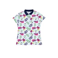 FILA GOLF 女短袖POLO衫-白色 5POY-2815-WT