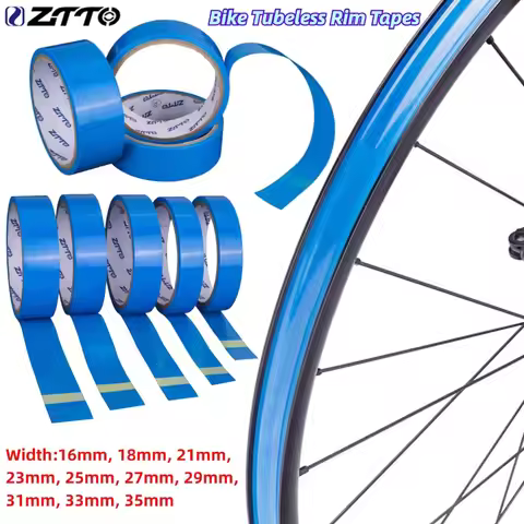 10M Tubeless Bike Wheel Rim Tape 16/18/21/23/25/27/29/31/33/35mm Bicycle Rim Strip Tape Wear-Resista