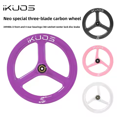 JAVA NEO carbon wheel 349/406 rim Thru-axle Center lock 16inch 20inch wheelset