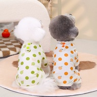 Pet Dog Four-Leggged Pants Pet Dog Home Clothes Pet Dog Clothes Spring Summer New Style 24 Polka Dot
