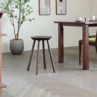 各地的著名工房 浜本工藝 No.7500 椅凳M 日本產家具 實木