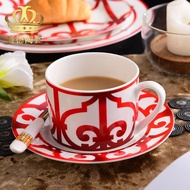 A European Decor Modern Ceramics Western Food Plates Bone Porcelain Steak Ornaments Tableware Decora