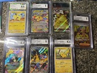 Pokemon 卡牌 CGC 鑑定 Pikachu