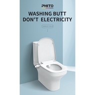PHITO Ultra-thin Non Electric Bidet Dual Nozzle Bidet Dual Nozzle cleaning