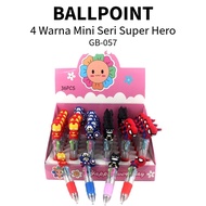 ️️1pcs 4 Color Mini Character Pens 4 Color Shallow Pens ️️